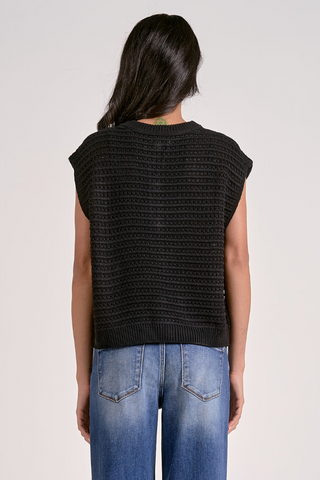 Elan Sleeveless Cardigan Sweater