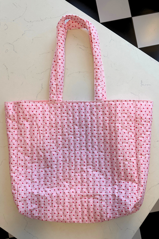 Happy Camp3r Strawberry Milkshake Tote