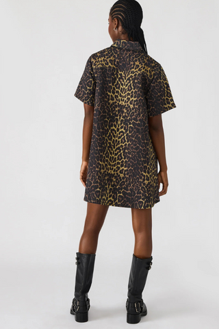 Steve Madden Freddy Dress Hot Spots Print BP308238