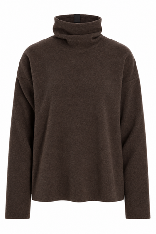 High Neck Pullover - Chocolate Henriette Steffensen 1360-844