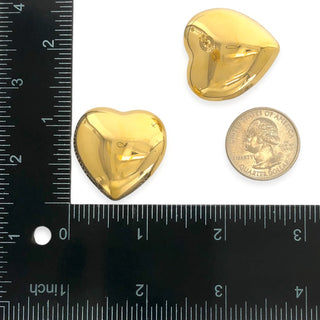 Puffy Heart Earrings