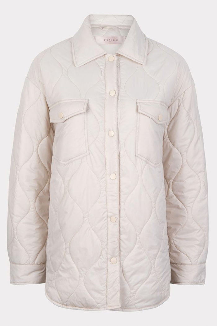 Quilted Chest Pocket Jacket