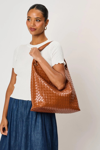 Ezia Hobo - Cognac Moda Luxe 38728ML