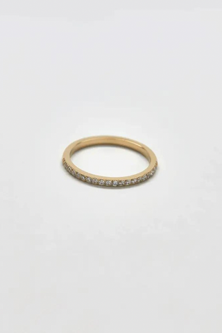 Pavé Gold Stacking Ring