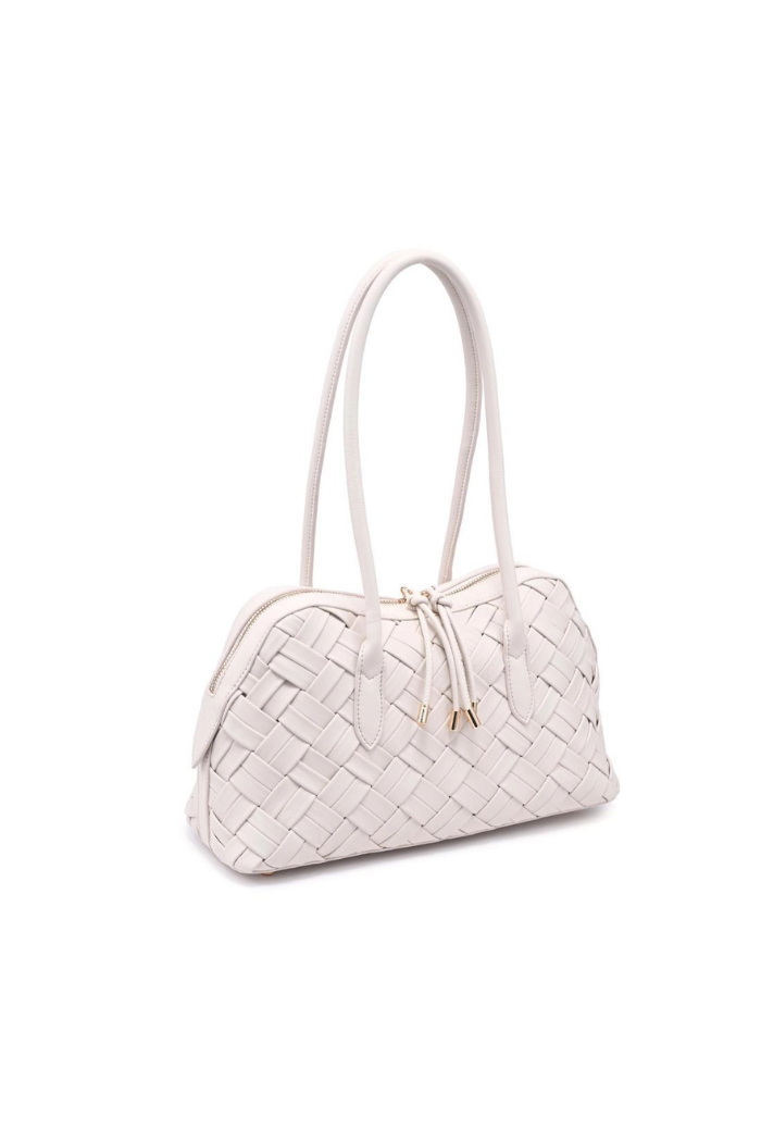 Lotus Shoulder Bag - Oatmilk