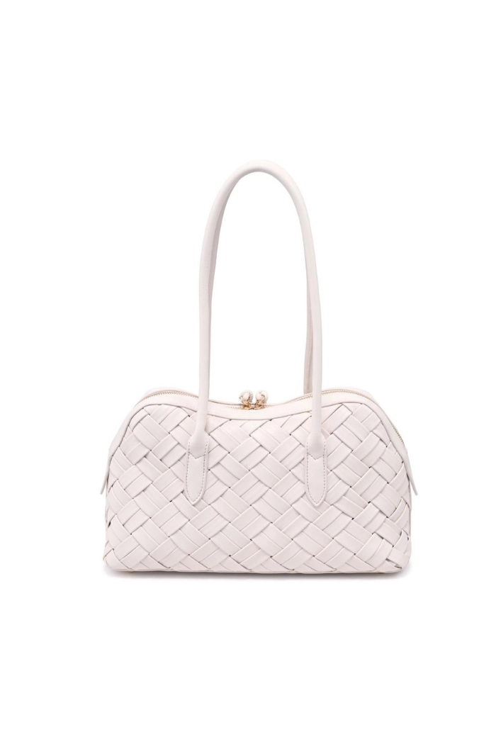Lotus Shoulder Bag - Oatmilk