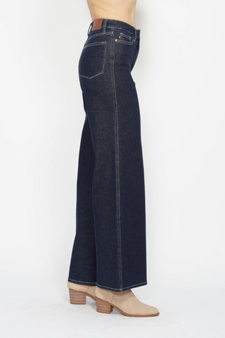 Judy Blue High Waist Tummy Control Retro Wide Leg Jeans 88849REG