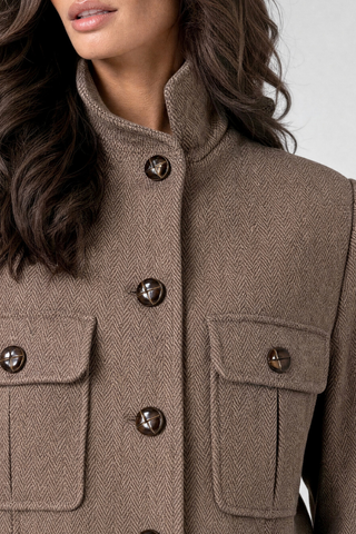 Funnel Neck Field Jacket Liverpool LM1D09TL78