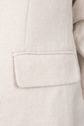 EsQualo SP2610045 Linen Look Blazer  EsQualo Linen Look Blazer - Sand SP2510010