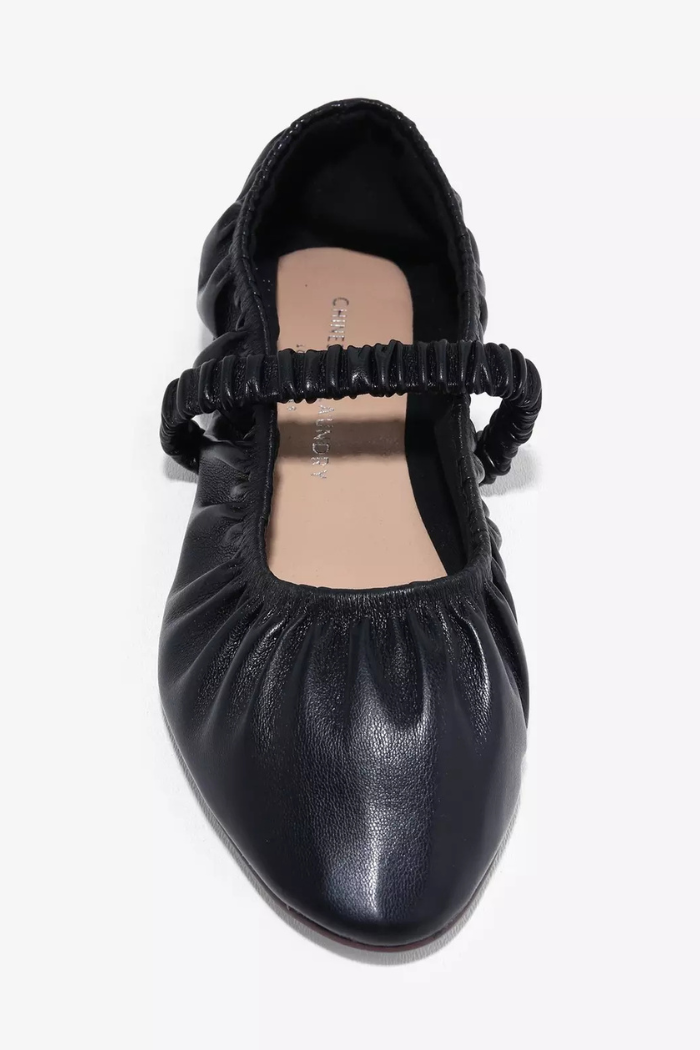 Chinese Laundry Avery Mary Jane Flat - Smooth Black