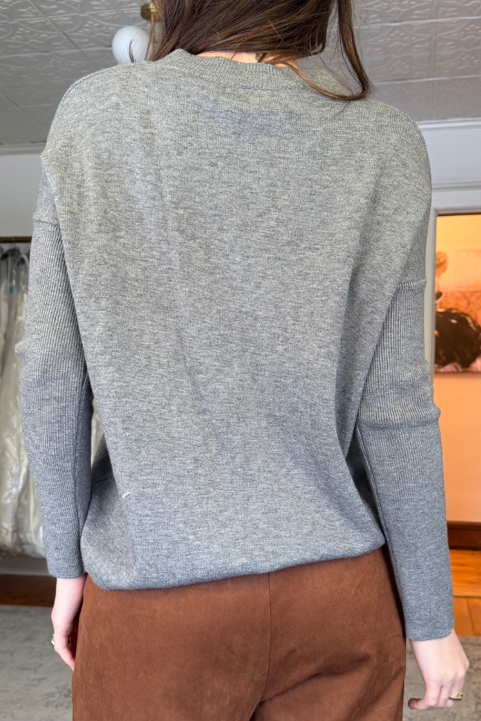 Scandal Italy Courtney Sweater Grey
