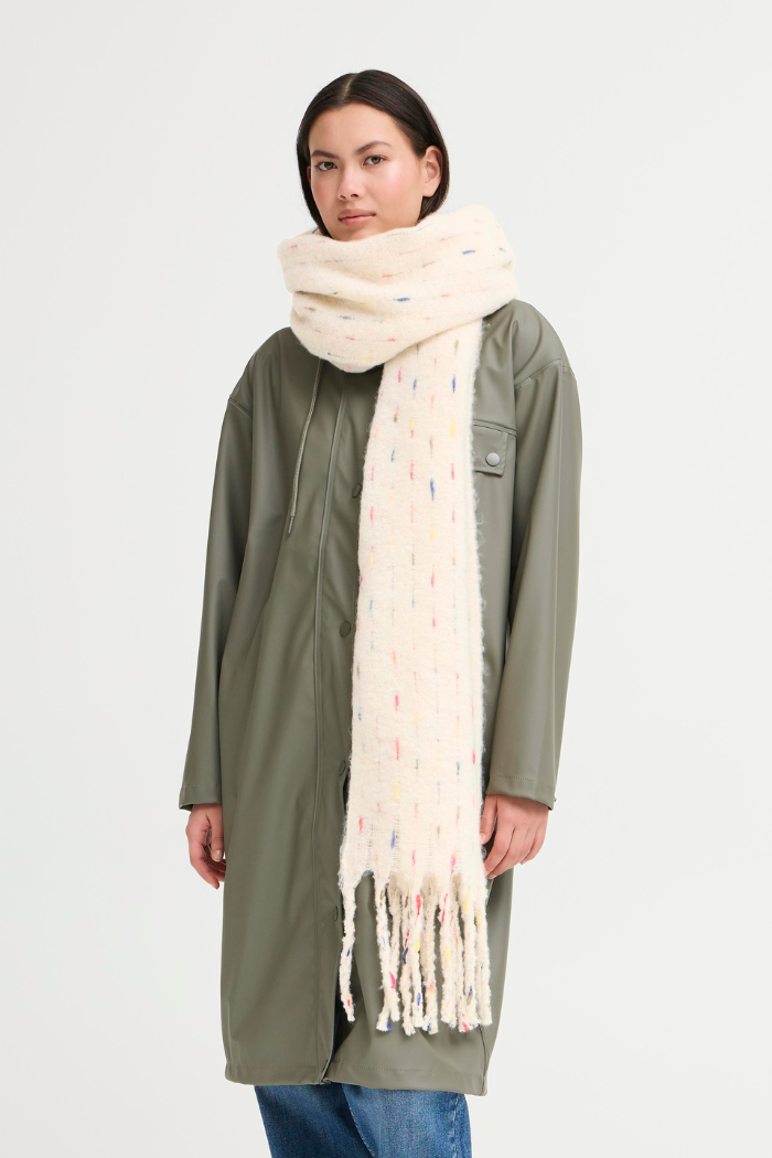 ICHI IALaere Scarf Almond Milk