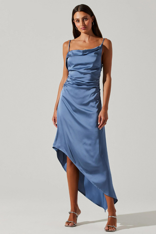Mirie Cowl Neck Midi Dress – The Dressing Room