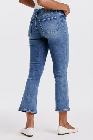 Dear John Jeanne Cropped Flare Jeans