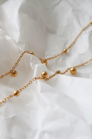 Flânerie Brisse Dressy Beaded Y Lariat Necklace 122103001569