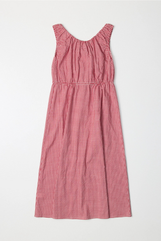 Mod Ref The Whitney Dress Gingham Midi Dress