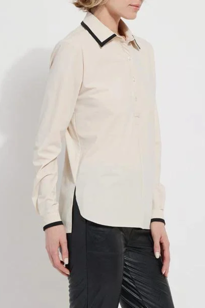 Lysse Diana Shirt with Contrast Trim
