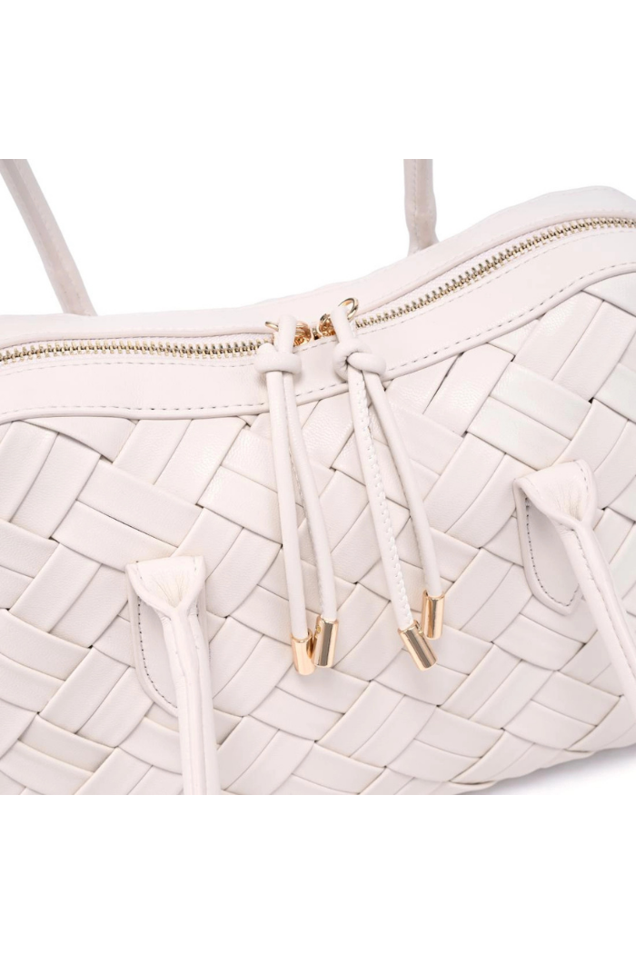 Lotus Shoulder Bag - Oatmilk