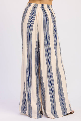 Emory Park Striped Wide Leg Pants IPJ3819P-3