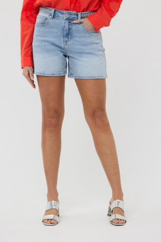 EsQualo Stretch Denim Shorts