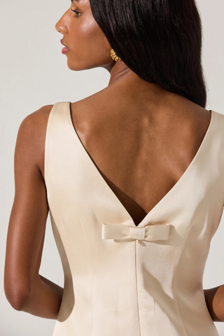 ASTR Alisanne Dress - Cream