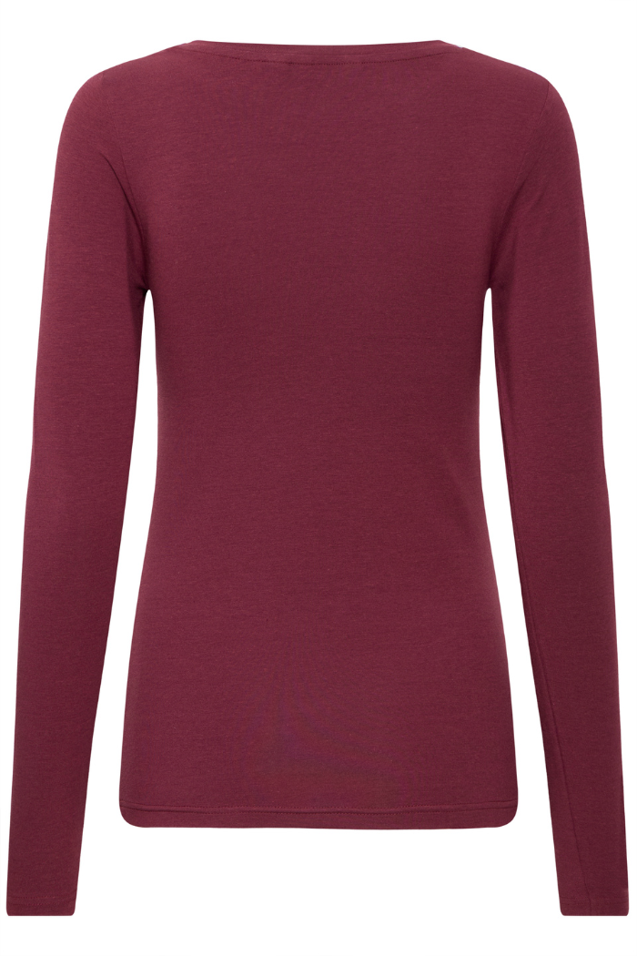 b. young BYPamila Long Sleeve Jersey Tee - Port Royale 20807594