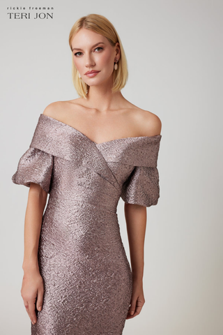 Teri Jon 259089 Dusty Rose