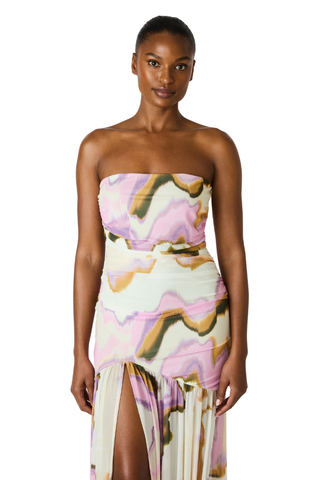 steve madden ladies' maxi dress Steve Madden Lara High Neck Sleeveless Maxi Dress
