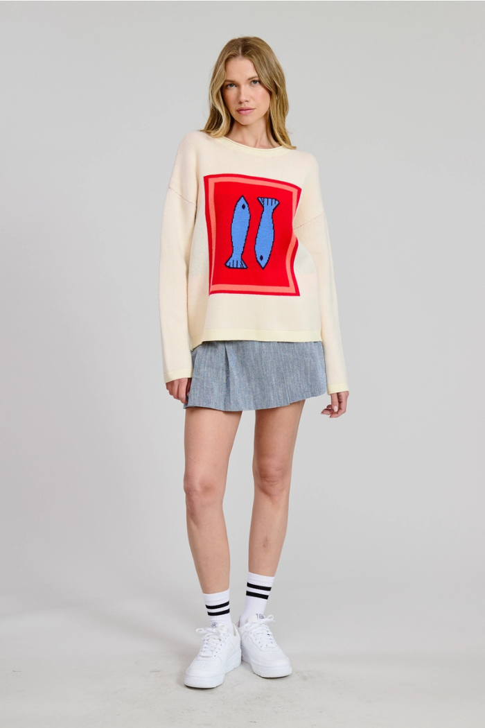Sardine Box Sweater Top