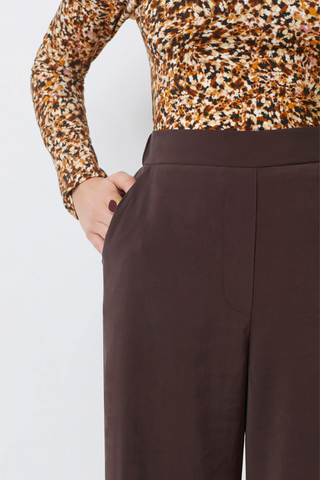 Suncoo Jessy Fluid High Waisted Pants