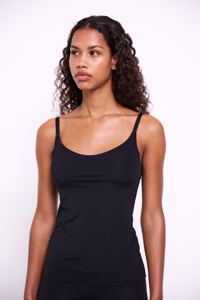Ichi IAsiv Singlet Cami - Black 20114193