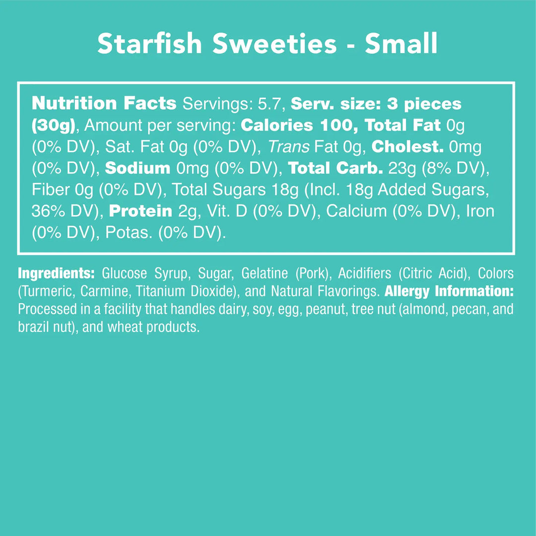 Starfish Sweeties Gummies