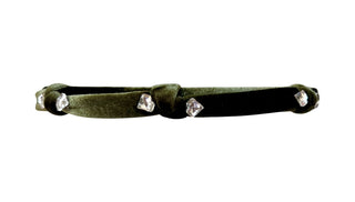 Jayden Velvet/ Crystal Headband