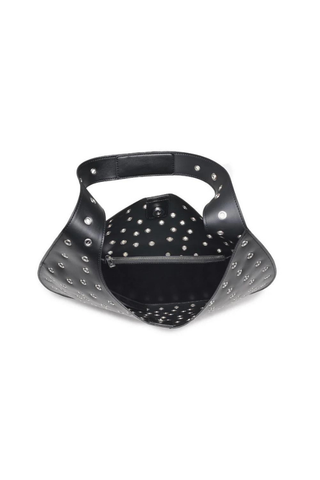 Moda Luxe Turner Grommet Hobo - Black