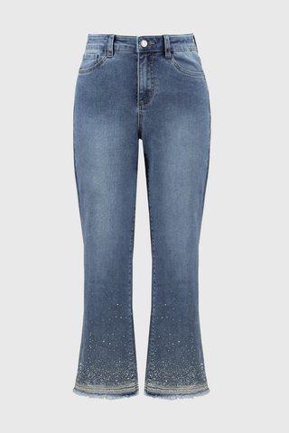 Ribkoff 251956 Straight Fit Crop Stretch Jeans