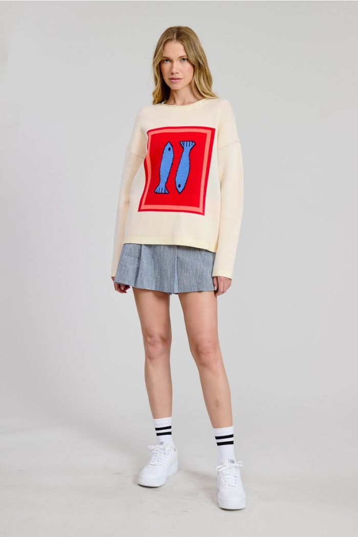 Sardine Box Sweater Top