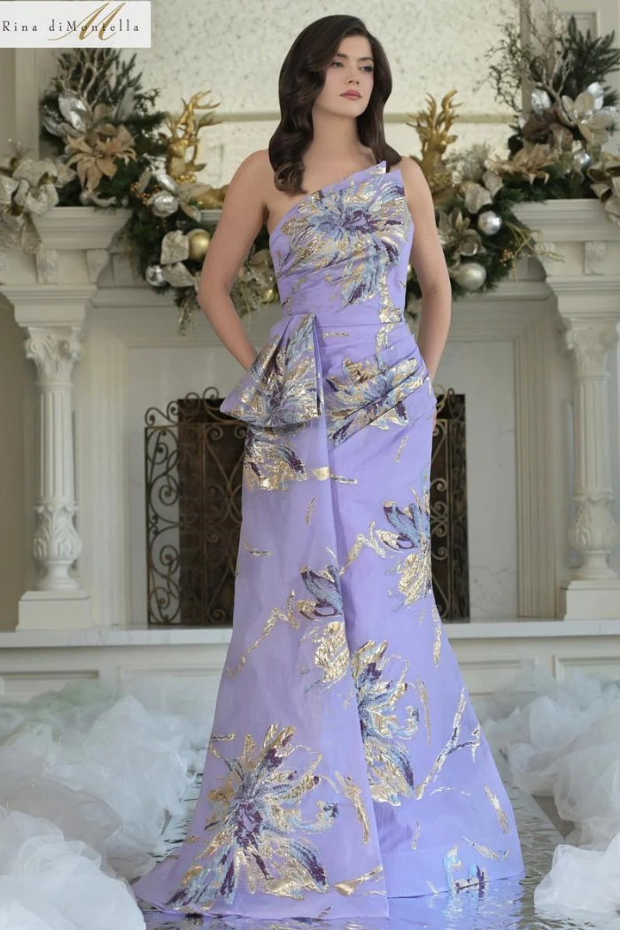 Rina di Montella RD3233 Lavender Multi