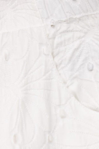 EsQualo Embroidered Flower Trousers
