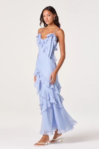 Amiya Chiffon Maxi Dress ASTR ACDR103346