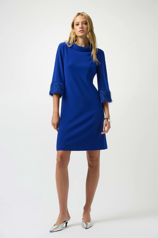 Ribkoff Silky Knit & Novelty A-Line Dress 253054