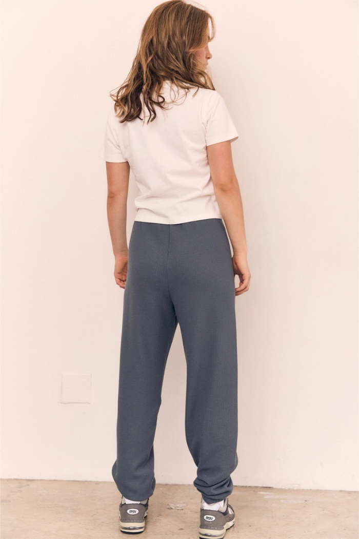 The Blank Lab Mineral Washed Cotton Cropped Tee - Off White