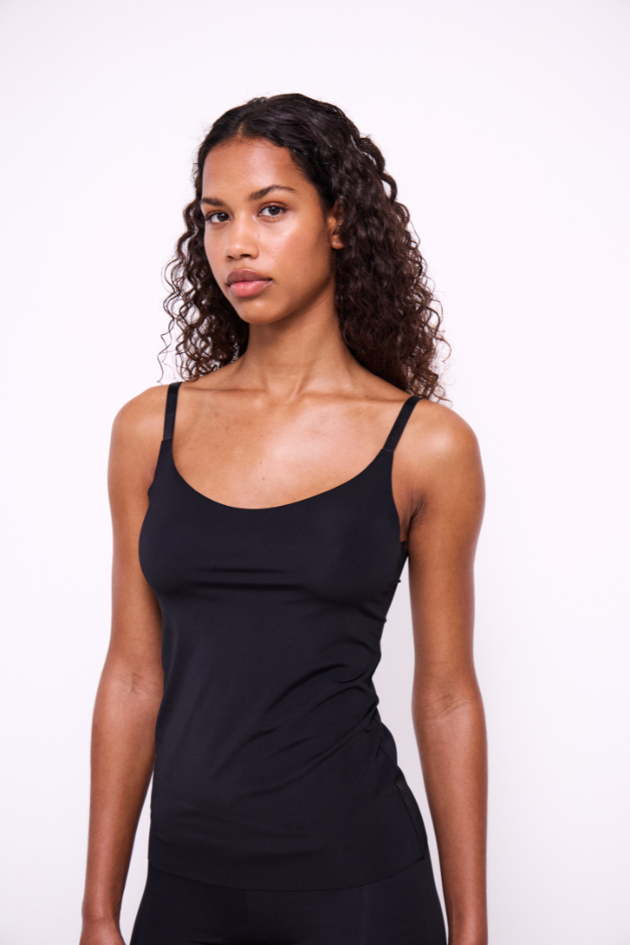 Ichi IAsiv Singlet Cami - Black 20114193