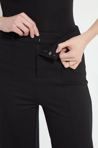 Nadia Zip Front Ponte Trouser Lyssé 10-3937-M2