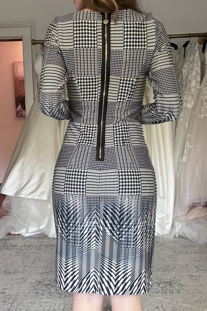 Long Sleeve Scuba Dress