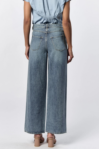 Dear John Elly High Rise Baggy Fit Jeans - Del Mar