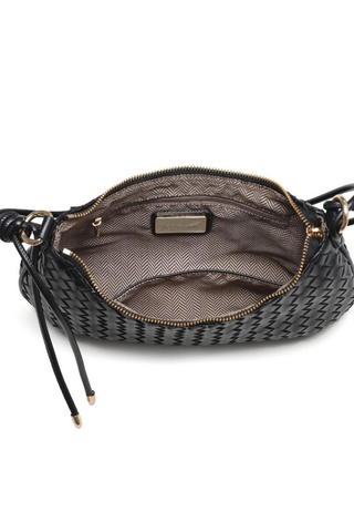 Cindy Shoulder Bag - Black Moda Luxe 38707ML