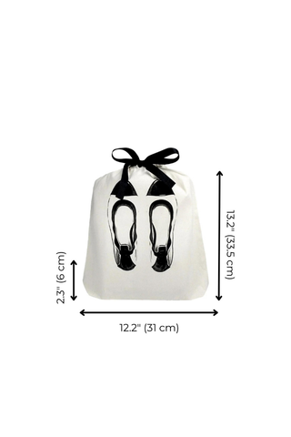 Bag-All Ballet Flats Shoe Bag Cream