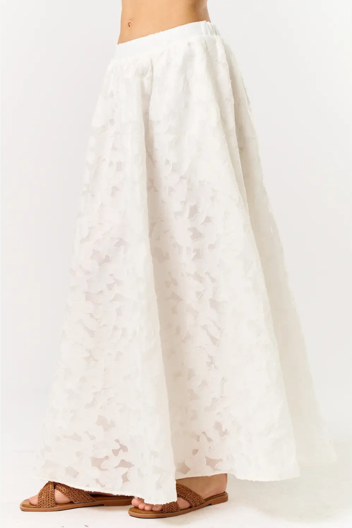 lalavon Jacquard Maxi Skirt