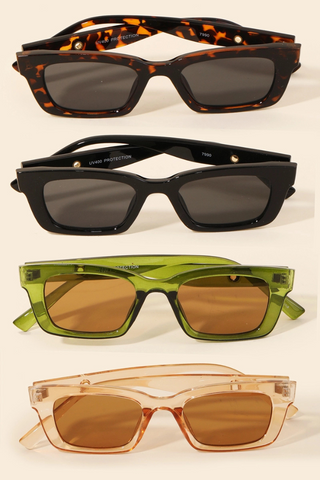Anarchy Street Acetate Rectangle Sunglasses