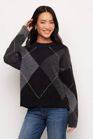 Argyle Sweater Karen Kane 3L89018
